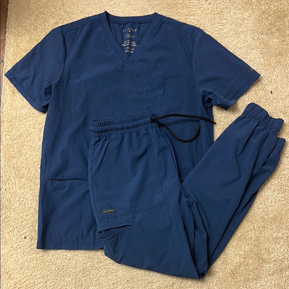 Men's Blue Jogger Pants